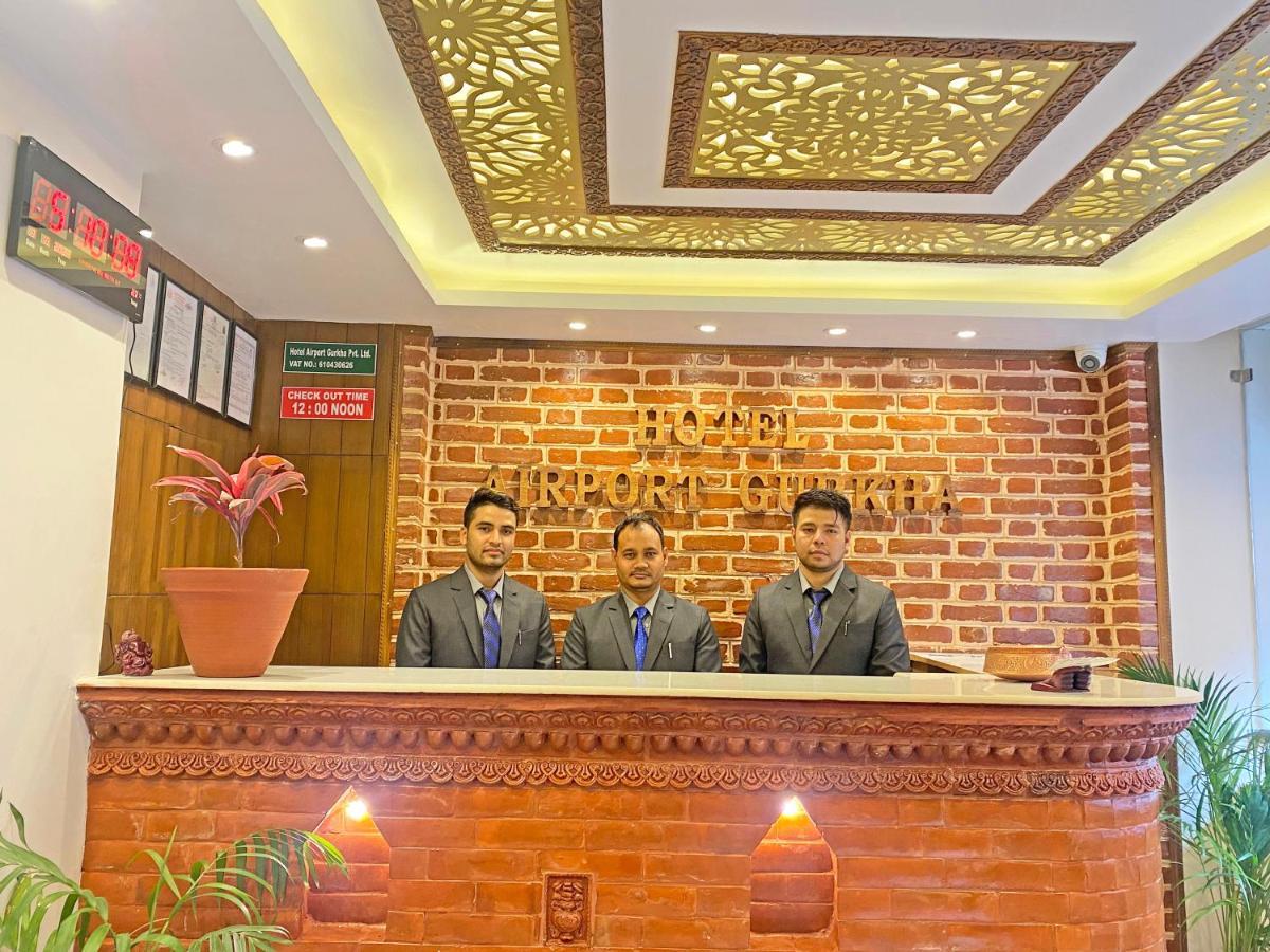 Hotel Airport Gurkha Kathmandu Exteriör bild